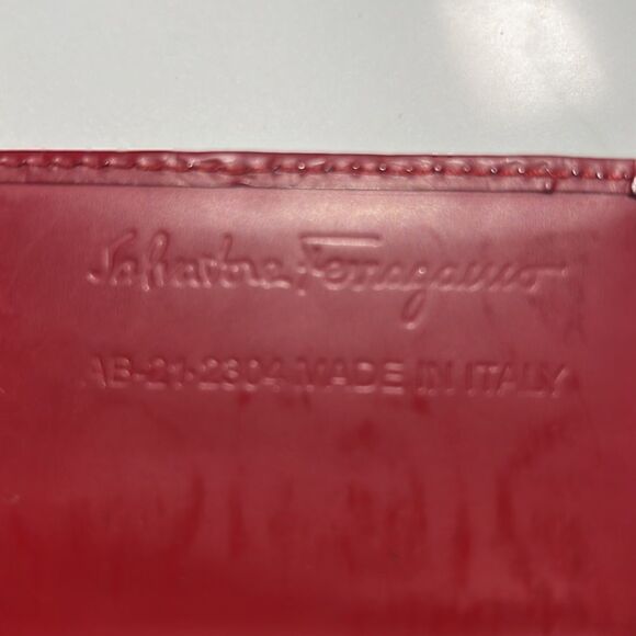Salvatore Ferragamo Red Long Wallet - Picture 9 of 11